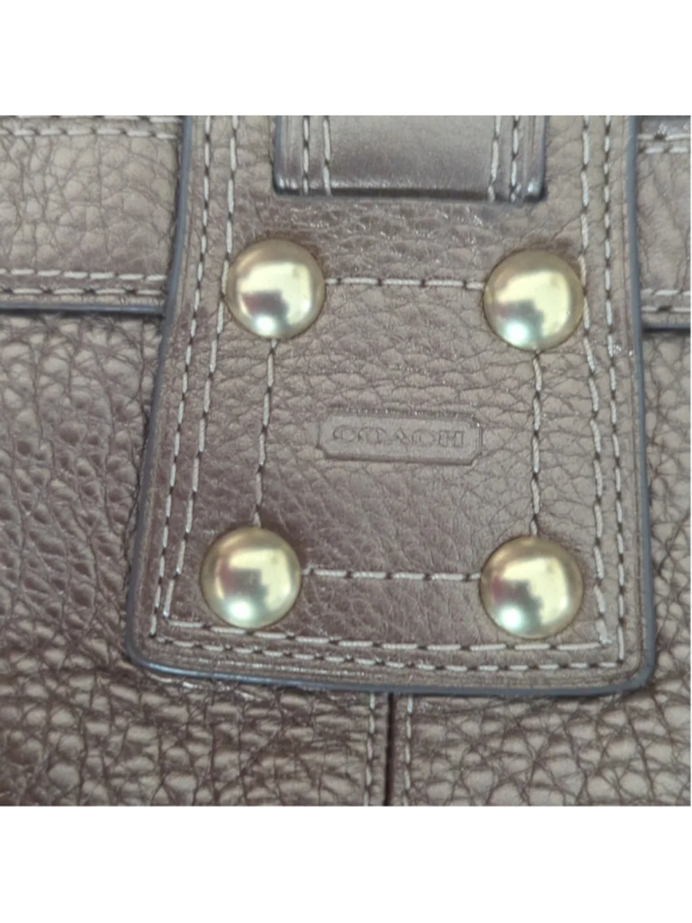 Coach G0982-F14043 Brooklyn EXTRA LARGE Shoulder Bag Messenger Satchel